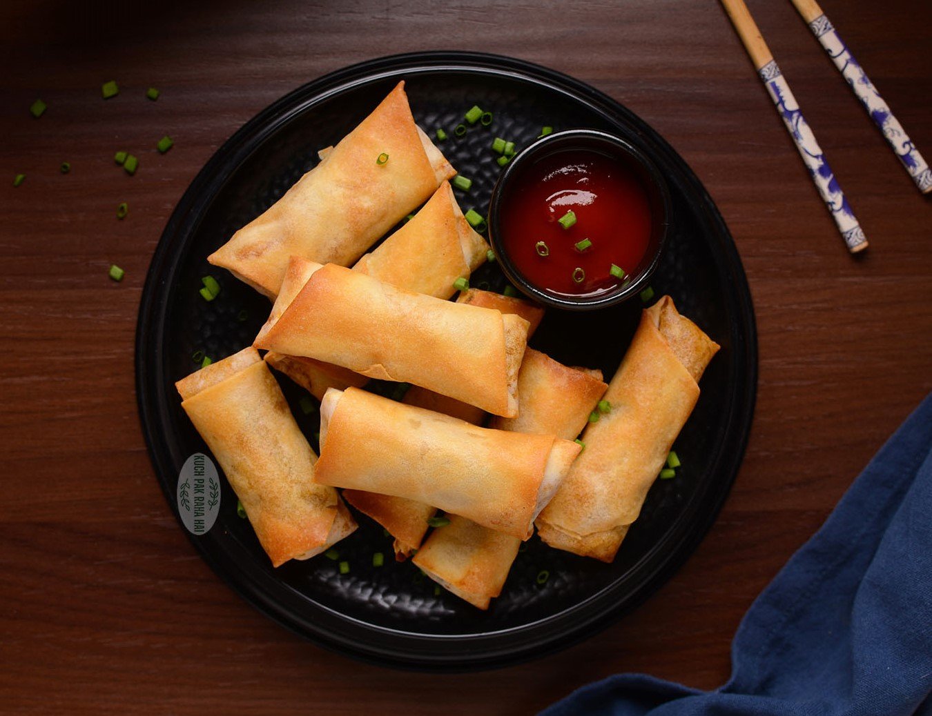 vegan spring rolls